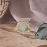 Fish Figurine Mini Opalescent lalique fish figurine mini opalescent