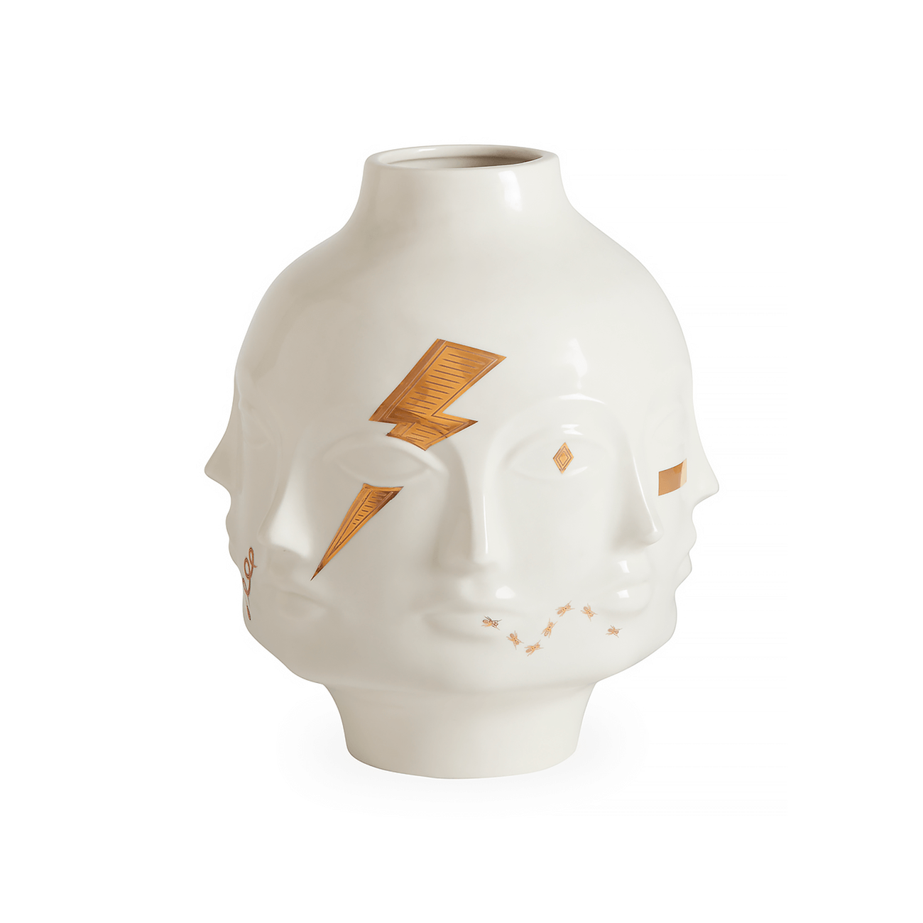 jonathan adler gilded muse dora maar vase medium white