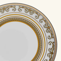 versace virtus gala dinner plate round white 27cm
