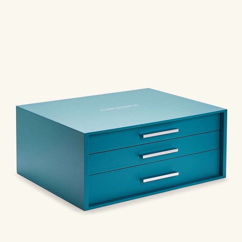 christofle ambassadeur chest silver plated
