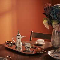 bernardaud aux oiseaux coffee pot gold