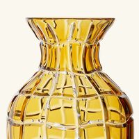 ماريو تشيوني مزهرية لاندمارك صفراء بحجم كبير