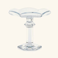 baccarat harcourt tulipe plate clear