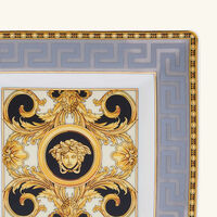versace prestige gala trinket tray square small grey