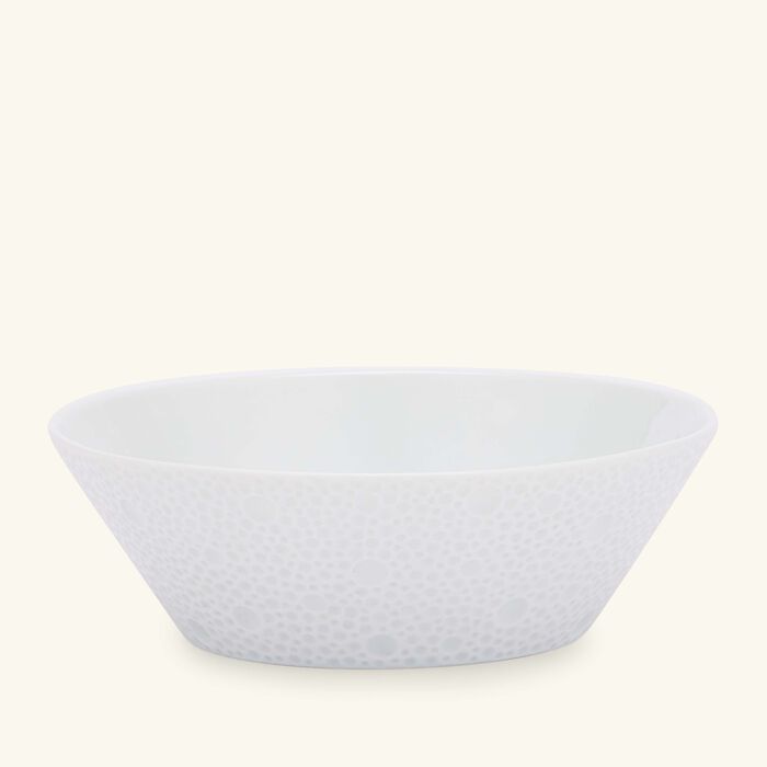 Ecume Candy Dish White bernardaud ecume candy dish white