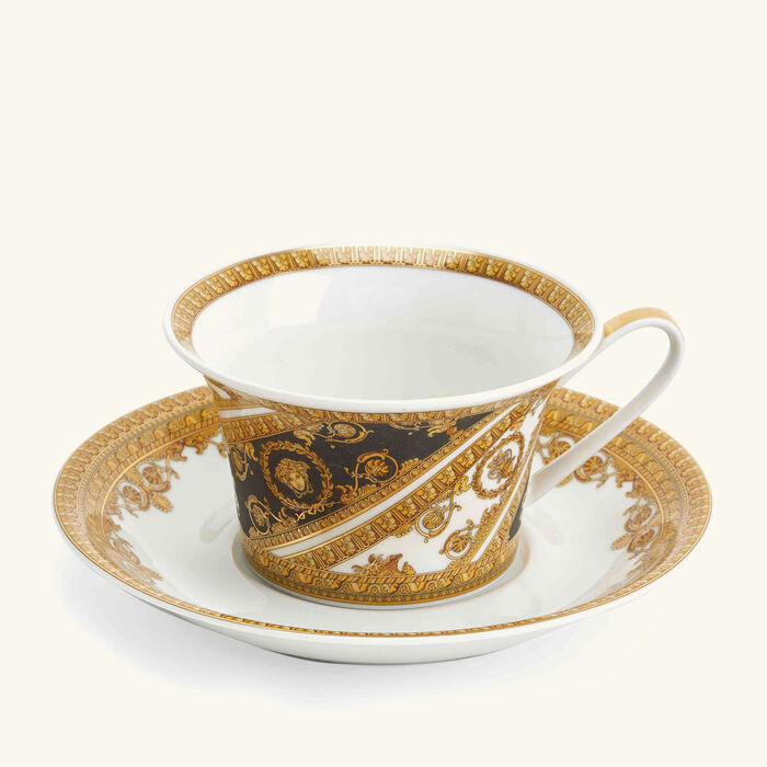 versace i love baroque tea cup set black