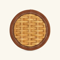 Bailey Coaster Brown Set of 4 ralph lauren home bailey coaster brown set of 4