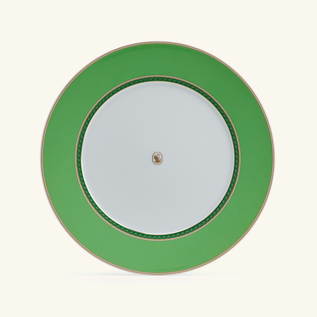 rosenthal signum fern plate round green 29cm