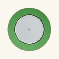 rosenthal signum fern plate round green 29cm