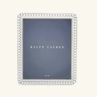ralph lauren home blake picture frame silver 20x25cm