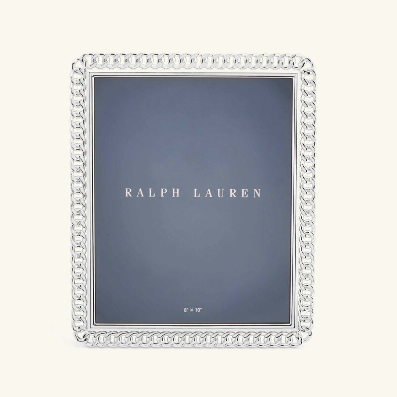 ralph lauren home blake picture frame silver 20x25cm