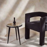 fornasetti chiavi e losanghe stool pattern