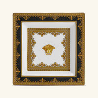 versace i love baroque trinket tray square black