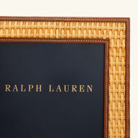 ralph lauren home bailey picture frame brown 20x25cm