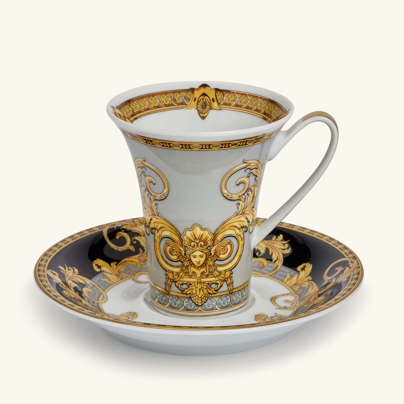 versace prestige gala coffee set white