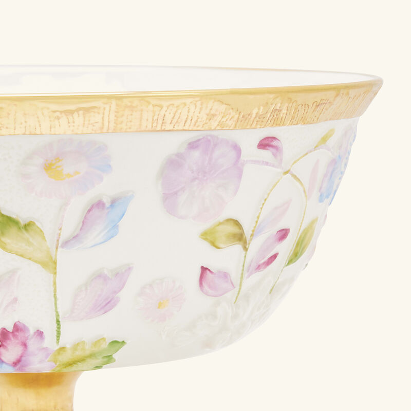 Taormina Footed Fruit Bowl White villari taormina footed fruit bowl white