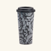 versace barocco travel mug black