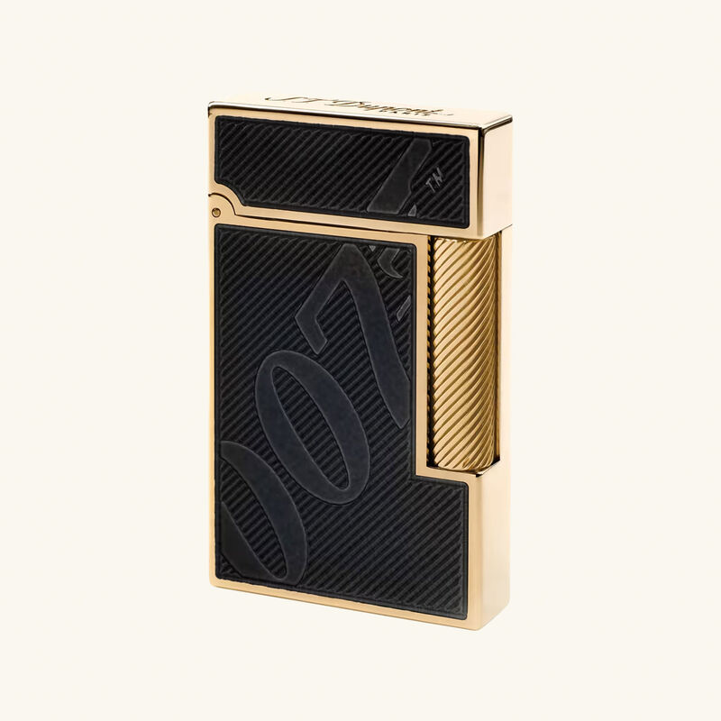 s t  dupont paris is renowned for luxury lighters  collectible pens  perfumes  and premium accessories  founded in 1872  s t  dupont blends innovation with timeless elegance  featuring the iconic diamond head pattern and exceptional french craftsmanship in every handcrafted piece ولّاعة جيمس بوند 007 باللونين الذهبي والأسود إصدار محدود