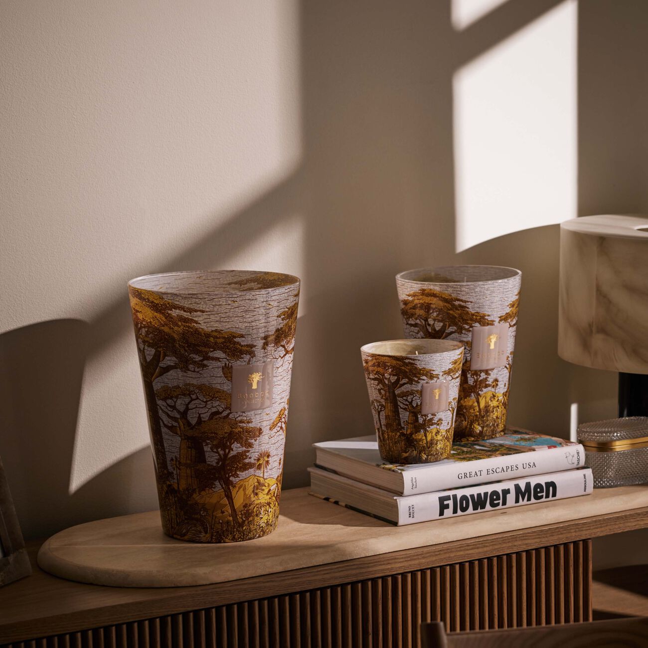 باوباب شمعة سيكرد تريز بوكاني المعطرة ماكس 16