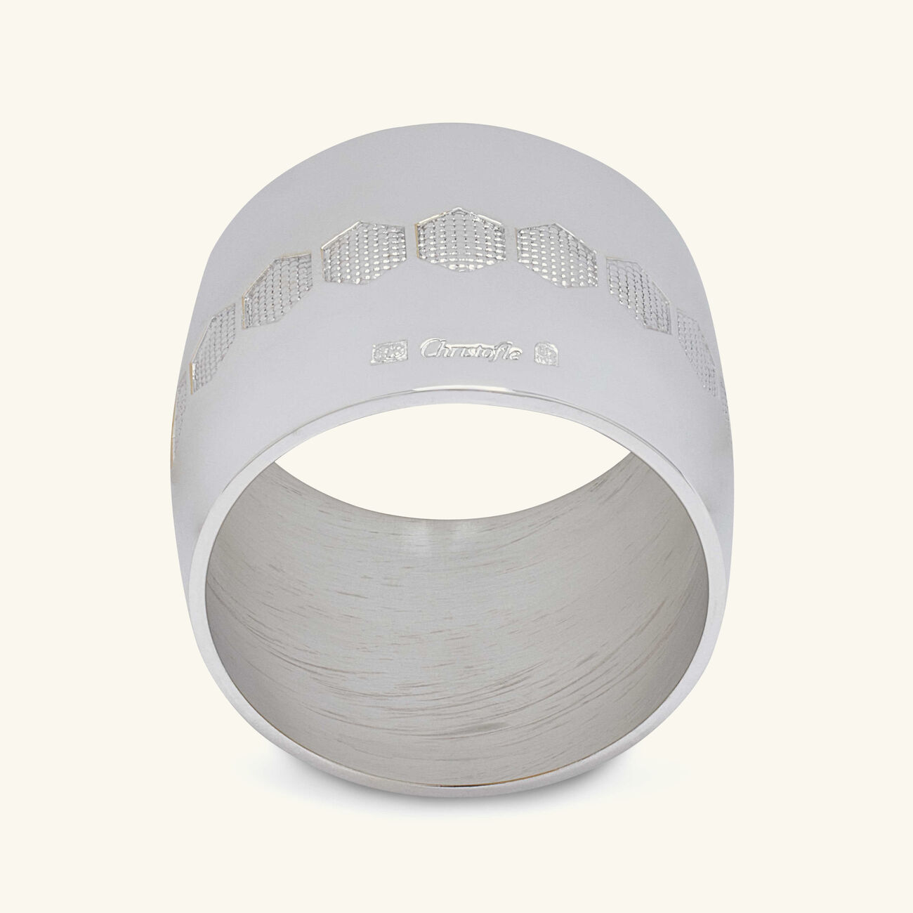 christofle beebee napkin ring silver plated