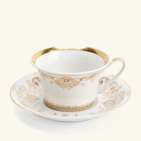 versace medusa gala tea cup saucer white set of 6