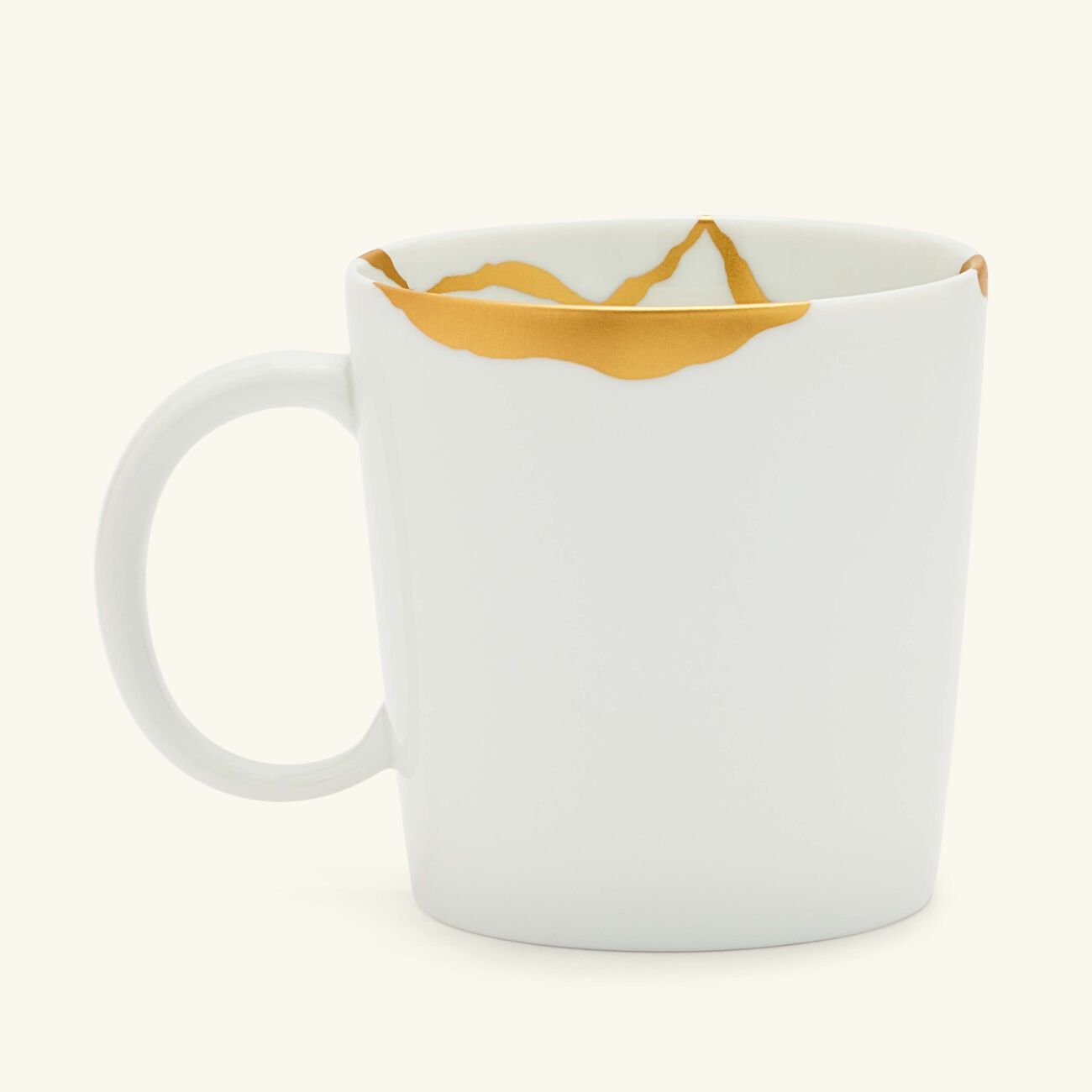 bernardaud kintsugi mug white