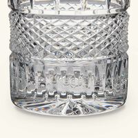 waterford mastercraft irish lace decanter set clear