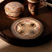 طقم ثيسل للديكور باللون الوردي من قطعتين إيترو طقم ثيسل للديكور باللون الوردي من قطعتين