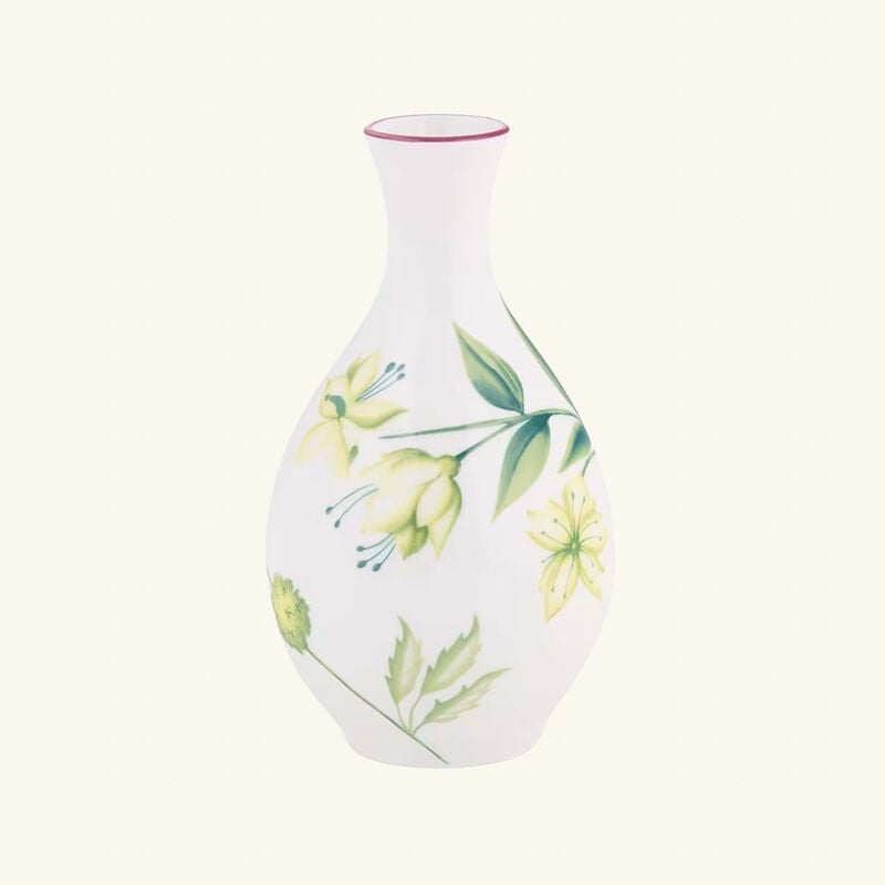Florenza Acanto Bud Vase Small Green ginori 1753 florenza acanto bud vase small green