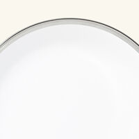 Maille Platine Serving Bowl White 24cm bernardaud maille platine serving bowl white 24cm