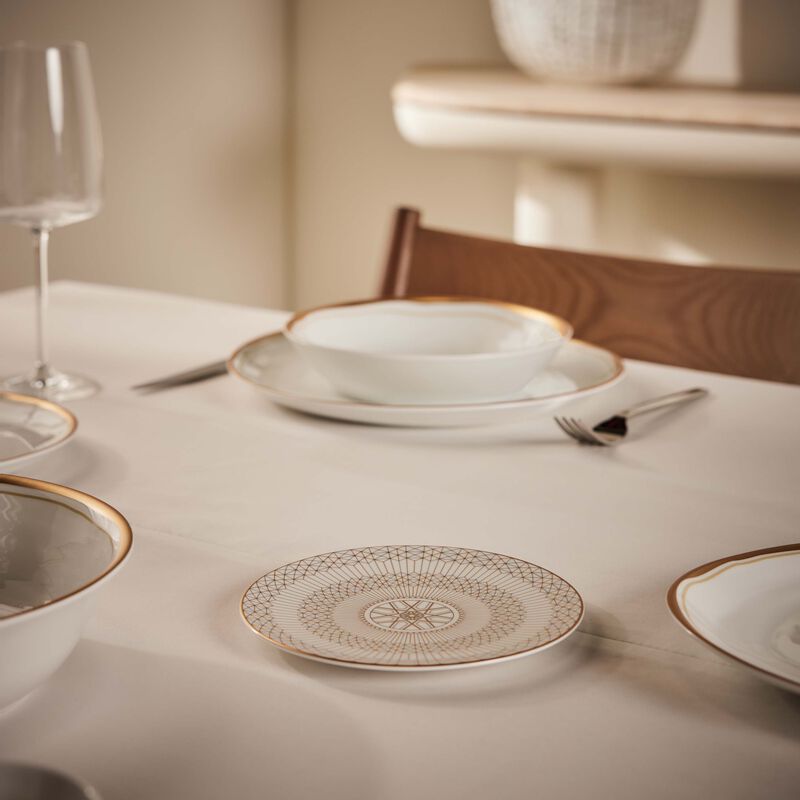 Arcadia Bread Plate Round Gold 16cm baccarat arcadia bread plate round gold 16cm