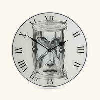fornasetti viso wall clock