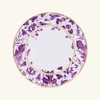 bernardaud prunus dinner plate round purple 26cm