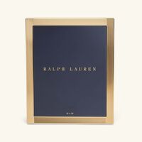ralph lauren home luke picture frame gold 24x29cm