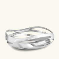 georg jensen cobra bread   fruits plate round clear