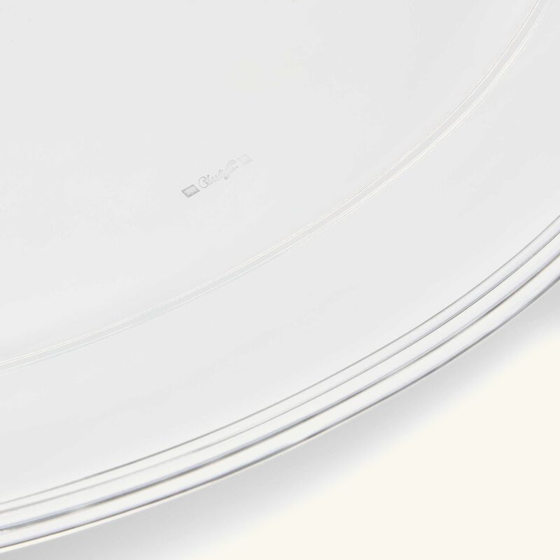 christofle albi meat platter oval silver plated 45cm