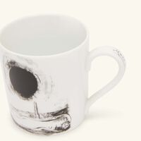 Chagal Le Soleil Noir Sur Paris Mug White bernardaud chagal le soleil noir sur paris mug white
