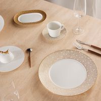 bernardaud serving platter gold 29cm