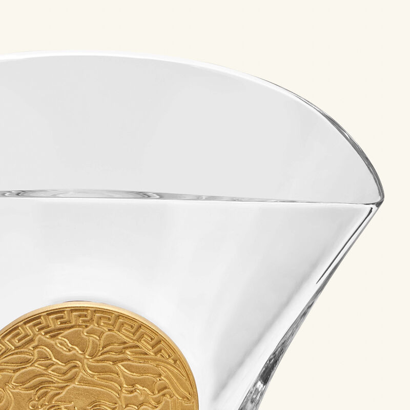 Medusa Madness Vase Small Clear versace medusa madness vase small clear