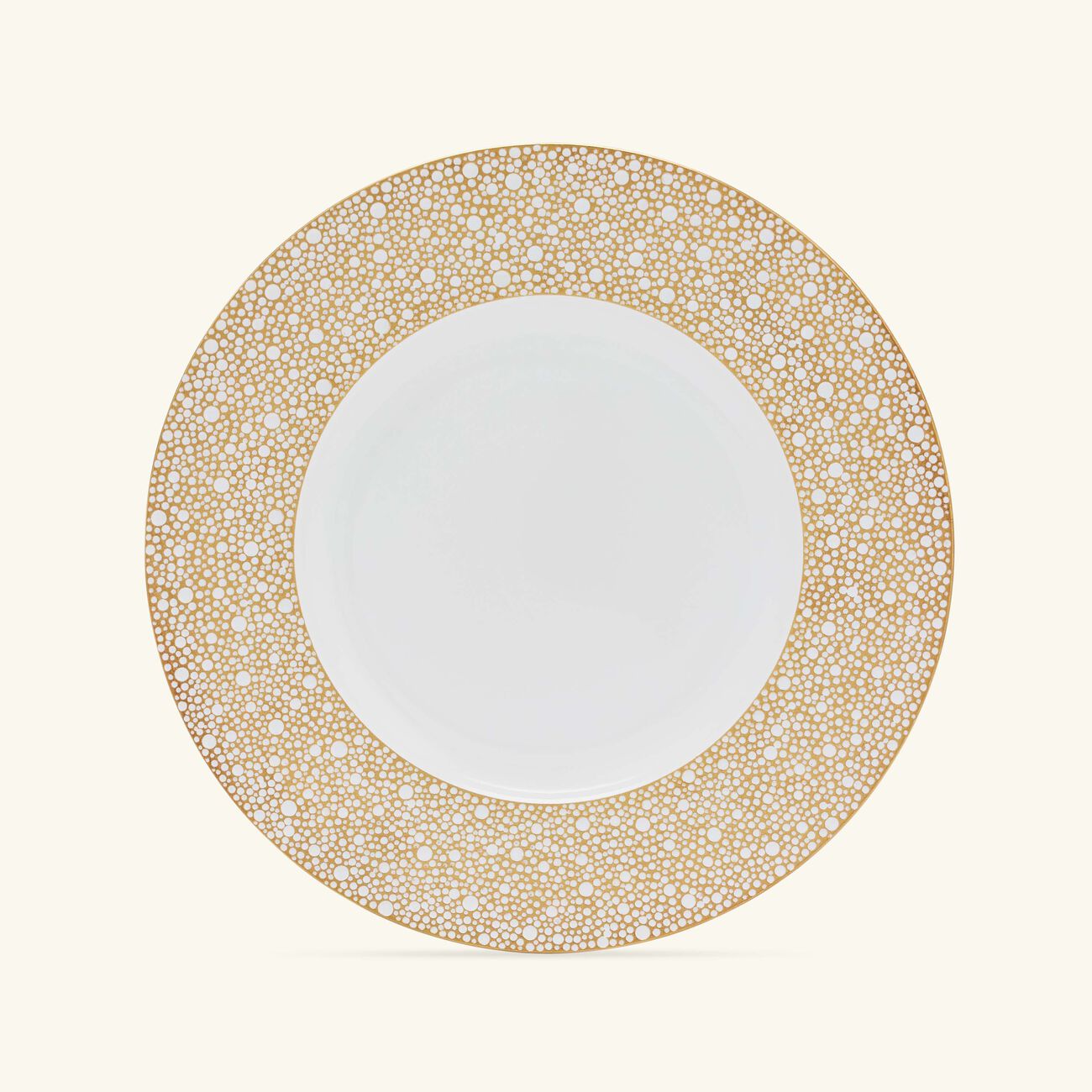 bernardaud mordore bread   butter plate round gold 16cm