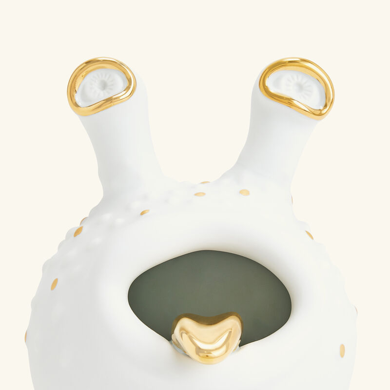 منفضة هاس متوسطة بيضاء large
