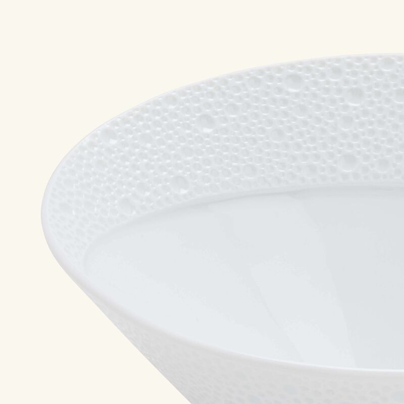 Ecume Salad Bowl White bernardaud ecume salad bowl white