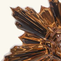 باكارا قطعة الزينة ذهبية اللون نويل 2025 بالحجم الصغير