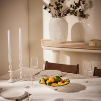 les ottomans lemon pasta bowl white