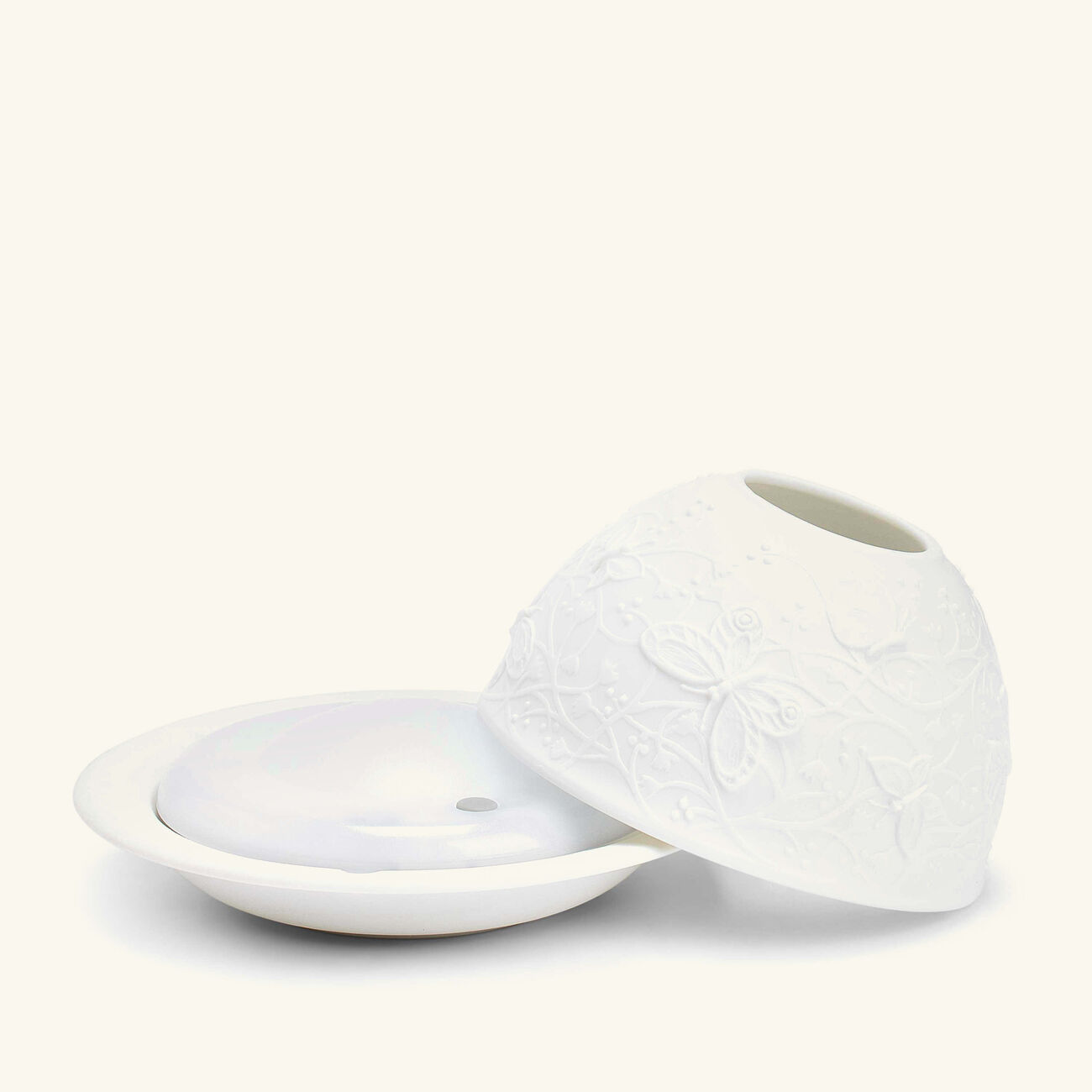 bernardaud butterflies in flight led lithophanie