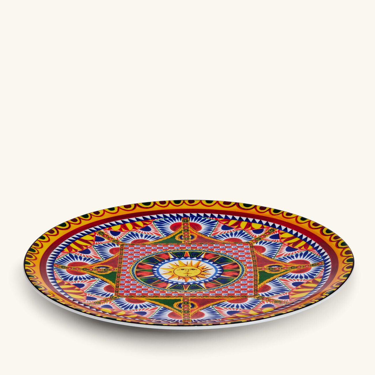 dolce gabbana casa carretto charger plate round 31cm set of 2