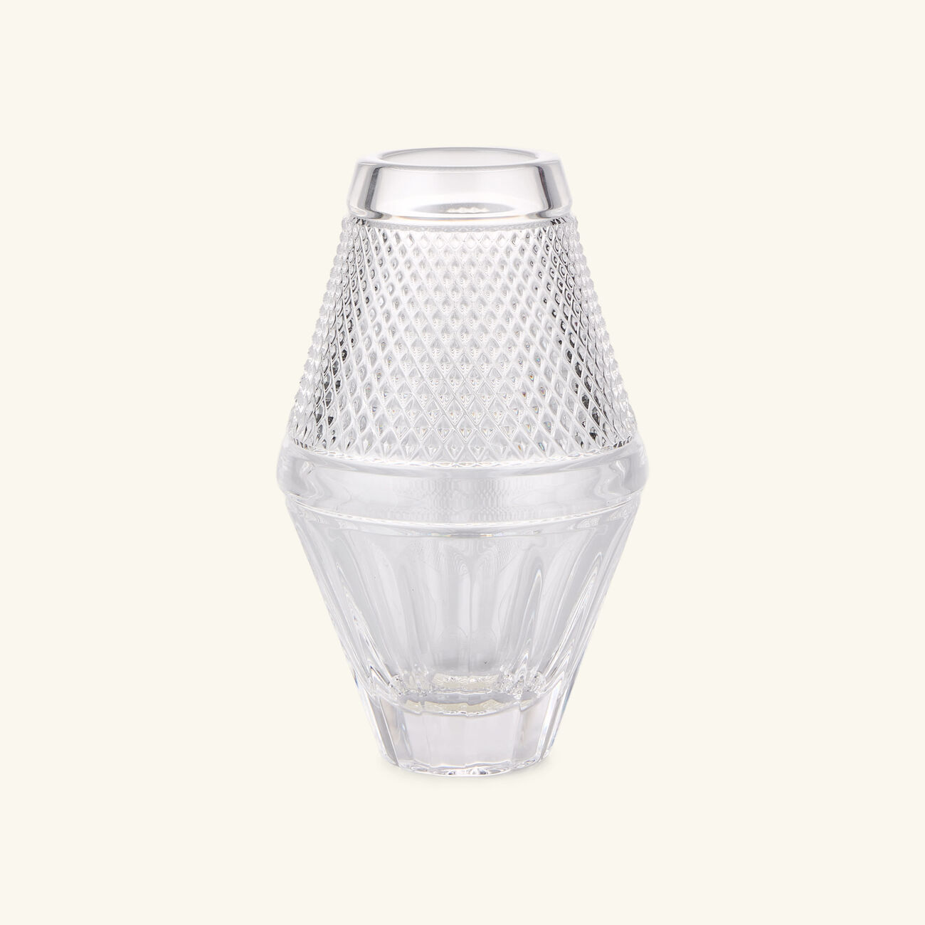 waterford mastercraft copper coast vase medium clear