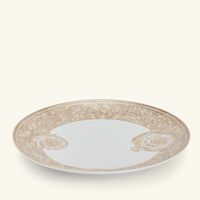 versace barocco beige dinner plate round 28 cm
