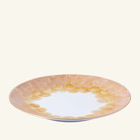 marie daage cercle d cailles dessert plate round pink 21cm