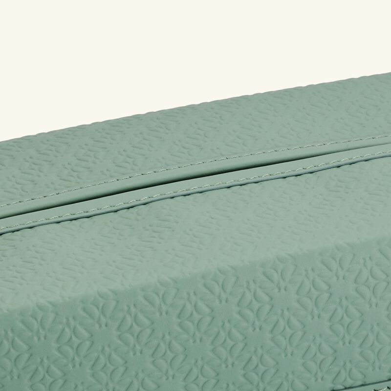 Elie Saab Monogram Tissue Holder Agata Green giobagnara elie saab monogram tissue holder agata green